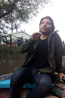 Refugee boat tour VU Amsterdam Summer School 2017