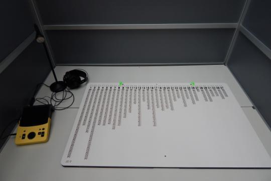 Stemmen in braille