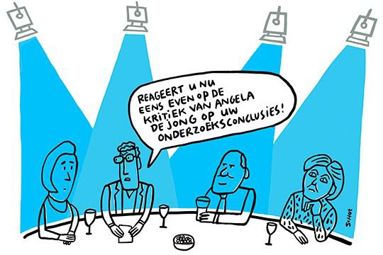 Tekening Bas Angela de Jong wetenschapscommunicatie